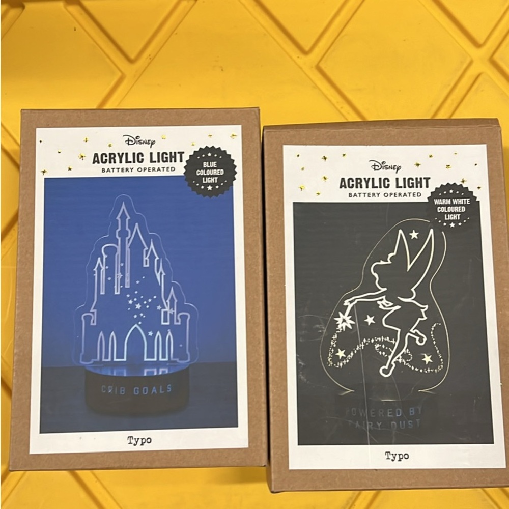 Disney Acrylic Light - Castle and Tink